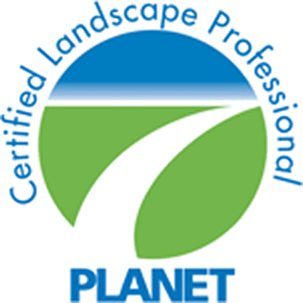 Certified Landscape Professional logo with path.